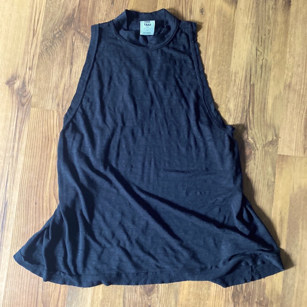 BOGO We the Free black racer back tank